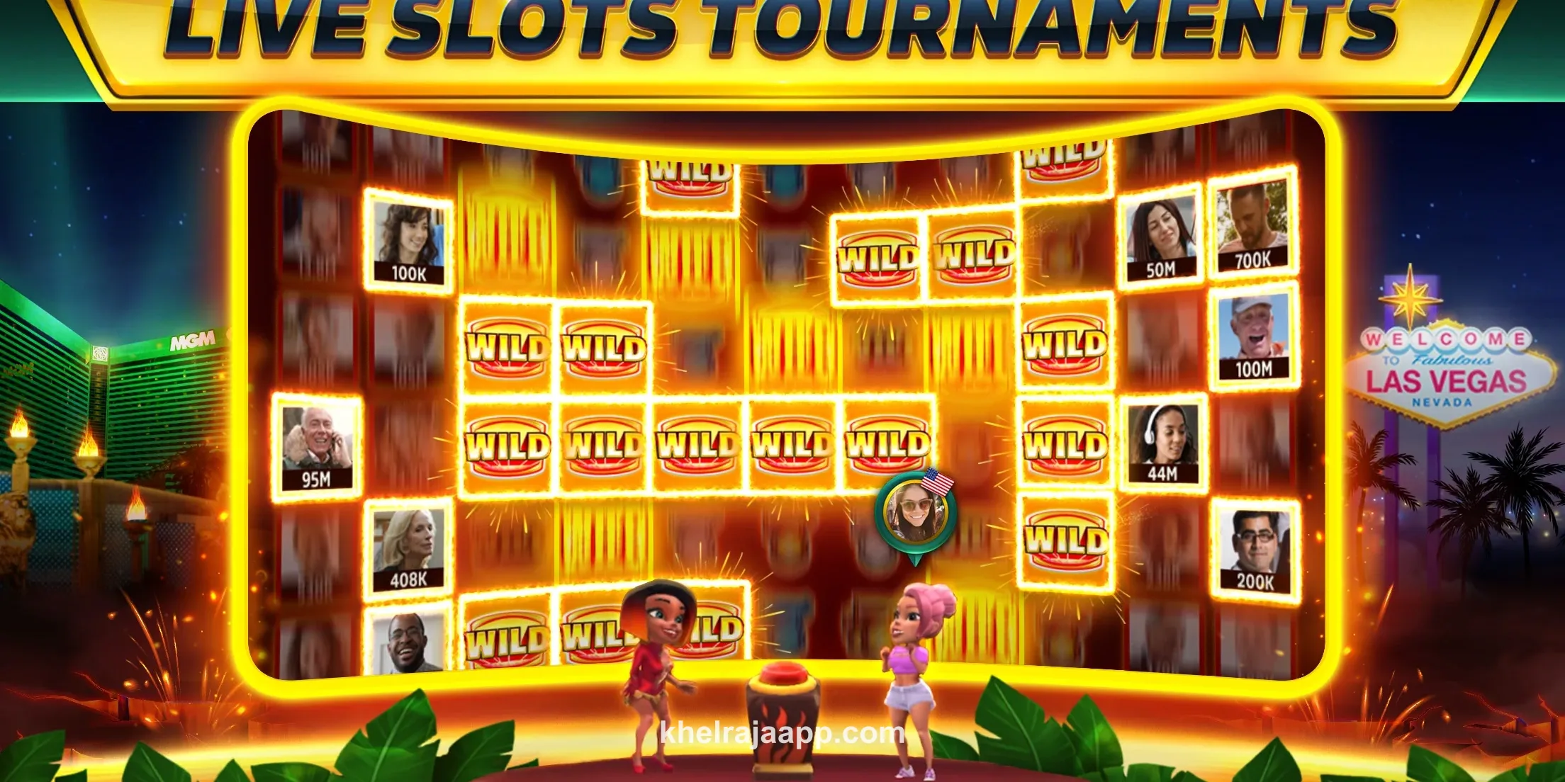 KhelRaja Casino Game Interface